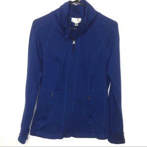 Tangerine Royal Blue Lightweight Zip up Jacket